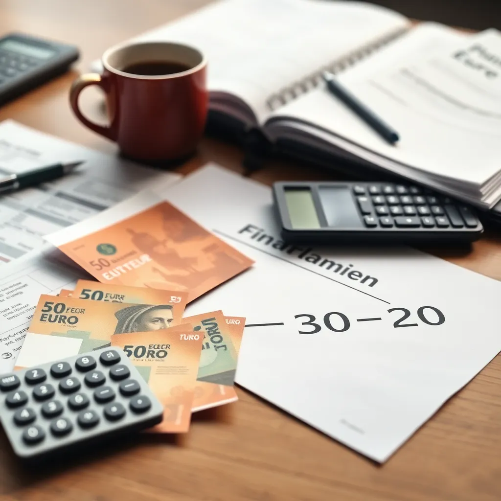 Visuele weergave van de 50-30-20 budgetteringsmethode